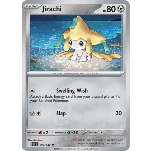 Jirachi 98/142 Pokemon TCG Scarlet & Violet Stellar Crown