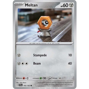 Meltan 102/142 Pokemon TCG Scarlet & Violet Stellar Crown