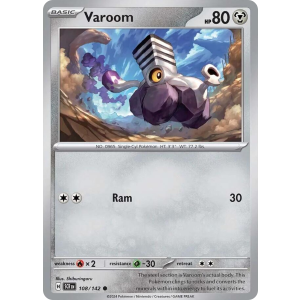 Varoom 108/142 Pokemon TCG Scarlet & Violet Stellar Crown