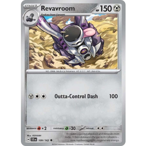 Revavroom 109/142 Pokemon TCG Scarlet & Violet Stellar Crown