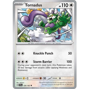 Tornadus 120/142 Pokemon TCG Scarlet & Violet Stellar Crown