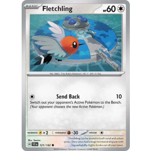 Fletchling 121/142 Pokemon TCG Scarlet & Violet Stellar Crown