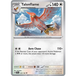 Talonflame 123/142 Pokemon TCG Scarlet & Violet Stellar Crown