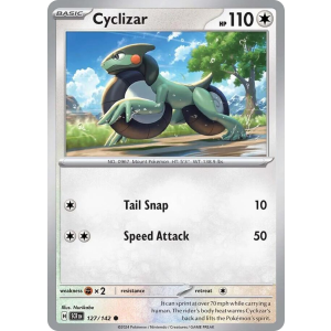 Cyclizar 127/142 Pokemon TCG Scarlet & Violet Stellar Crown