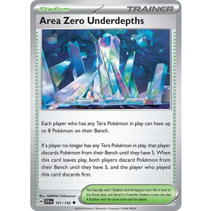 Area Zero Underdepths 131/142 Pokemon TCG Scarlet & Violet Stellar Crown