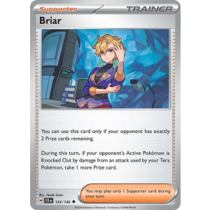 Briar 132/142 Pokemon TCG Scarlet & Violet Stellar Crown