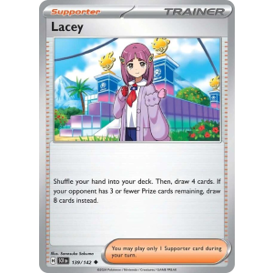 Lacey 139/142 Pokemon TCG Scarlet & Violet Stellar Crown