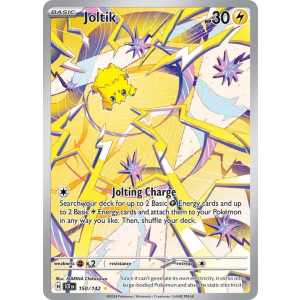 Illustration Rare Joltik 150/142 Pokemon TCG Scarlet & Violet Stellar Crown