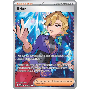 Ultra Rare Briar 163/142 Pokemon TCG Scarlet & Violet Stellar Crown