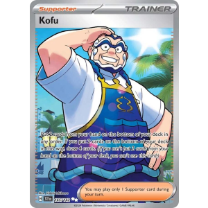 Ultra Rare Kofu 165/142 Pokemon TCG Scarlet & Violet Stellar Crown