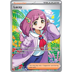 Ultra Rare Lacey 166/142 Pokemon TCG Scarlet & Violet Stellar Crown