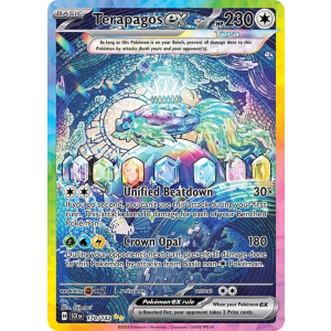 Special Illustration Rare Terapagos ex 170/142 Pokemon TCG Scarlet & Violet Stellar Crown