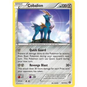 Cobalion 74/114 Pokemon TCG XY Steam Siege