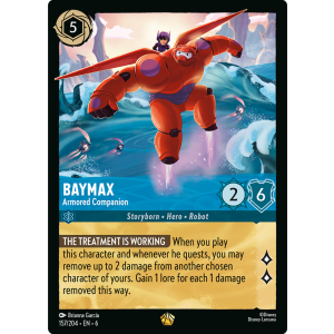 Legendary Baymax - Armored Companion 157/204 Disney Lorcana TCG Azurite Sea