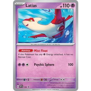 Promo Latias 139/150 Pokemon TCG Scarlet & Violet Scarlet & Violet Promos