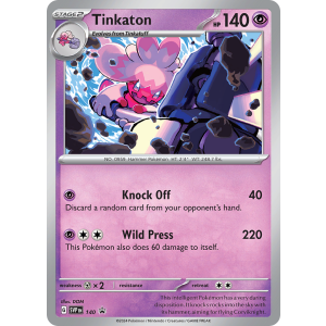 Promo Tinkaton 140/150 Pokemon TCG Scarlet & Violet Scarlet & Violet Promos