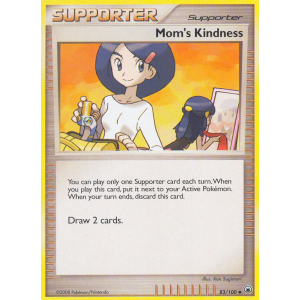 Mom's Kindness 83/100 Pokemon TCG Diamond & Pearl Majestic Dawn