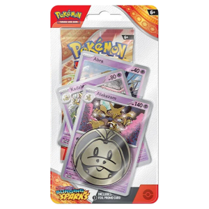 Pokémon TCG Scarlet & Violet Surging Sparks Premium Checklane Blister - Alakazam