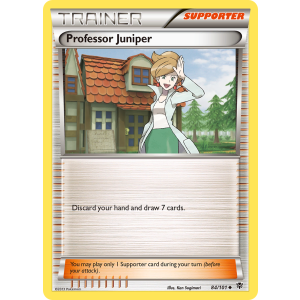 Professor Juniper 84/101 Pokemon TCG Black & White Plasma Blast