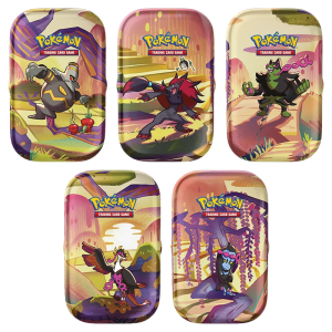 Pokémon TCG Scarlet & Violet Shrouded Fable Mini Tin 1 at Random