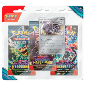 Pokémon TCG Scarlet & Violet Twilight Masquerade 3 Pack Blister Revavroom