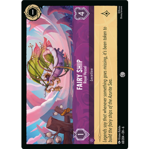 Fairy Ship - Royal Vessel 68/204 Disney Lorcana TCG Azurite Sea