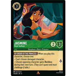 Jasmine - Royal Seafarer 70/204 Disney Lorcana TCG Azurite Sea