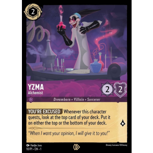 Promo Yzma - Alchemist 10/204 Disney Lorcana TCG Promo Set 1