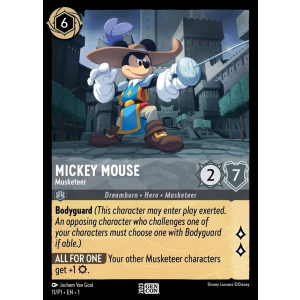 Promo Mickey Mouse - Musketeer 11/204 Disney Lorcana TCG Promo Set 1