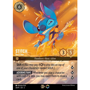 Promo Stitch - Rock Star 30/204 Disney Lorcana TCG Promo Set 1