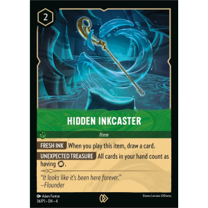 Promo Hidden Inkcaster 36/204 Disney Lorcana TCG Promo Set 1