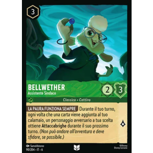 Bellwether - Assistant Mayor 90/204 Disney Lorcana TCG Azurite Sea