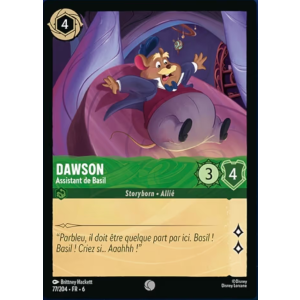 Dawson - Basil's Assistant 77/204 Disney Lorcana TCG Azurite Sea