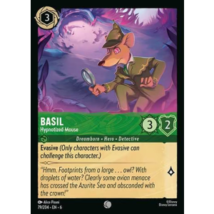 Basil - Hypnotized Mouse 79/204 Disney Lorcana TCG Azurite Sea