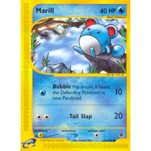 Marill 120/165 Pokemon TCG E-Card Expedition Base Set