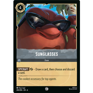 Sunglasses 202/204 Disney Lorcana TCG Azurite Sea