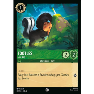 Tootles - Lost Boy 76/204 Disney Lorcana TCG Azurite Sea