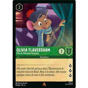 Olivia Flaversham - Toymaker's Daughter 92/204 Disney Lorcana TCG Azurite Sea