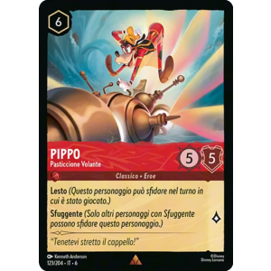 Goofy - Flying Fool 123/204 Disney Lorcana TCG Azurite Sea