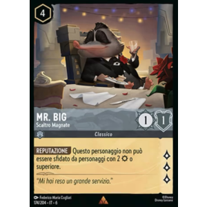 Mr. Big - Shrewd Tycoon 174/204 Disney Lorcana TCG Azurite Sea