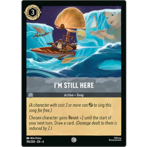 I'm Still Here 196/204 Disney Lorcana TCG Azurite Sea