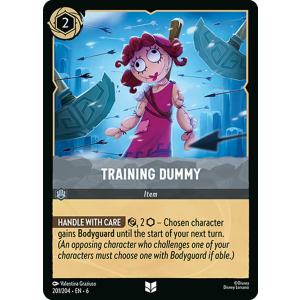 Training Dummy 201/204 Disney Lorcana TCG Azurite Sea