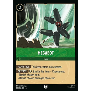 Megabot 98/204 Disney Lorcana TCG Azurite Sea