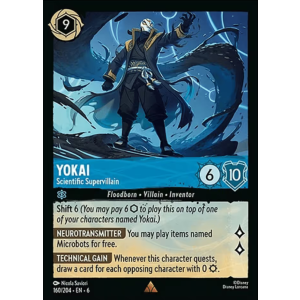 Yokai - Scientific Supervillain 160/204 Disney Lorcana TCG Azurite Sea