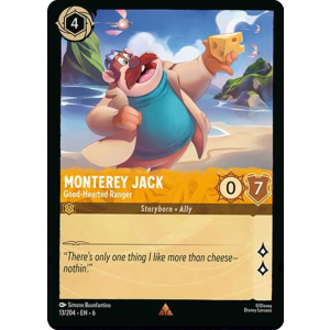 Monterey Jack - Good-Hearted Ranger 13/204 Disney Lorcana TCG Azurite Sea