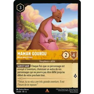 Kanga - Nurturing Mother 21/204 Disney Lorcana TCG Azurite Sea