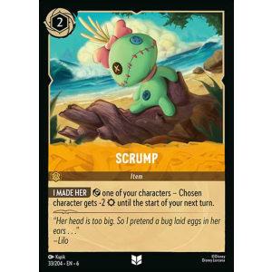 Scrump 33/204 Disney Lorcana TCG Azurite Sea