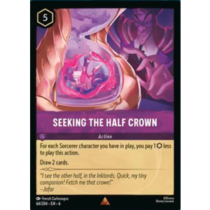 Seeking The Half Crown 64/204 Disney Lorcana TCG Azurite Sea