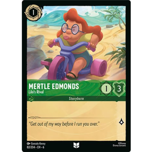 Mertle Edmonds - Lilo's Rival 82/204 Disney Lorcana TCG Azurite Sea