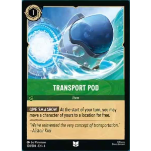 Transport Pod 100/204 Disney Lorcana TCG Azurite Sea